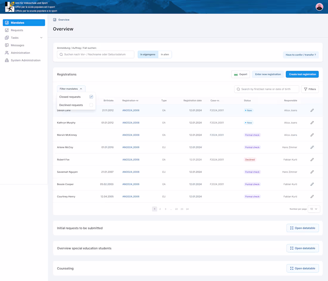 Cover image for Mira web-application design 