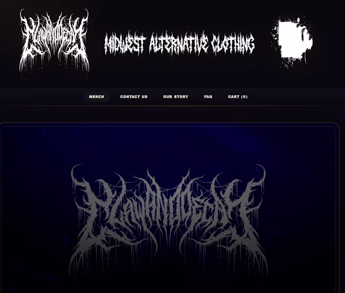 Cover image for E-commerce brand site for a