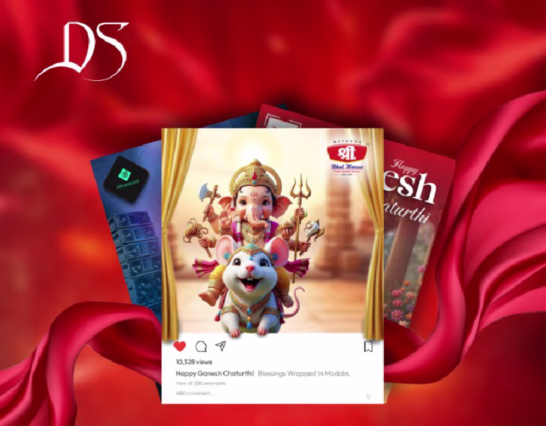 Cover image for Ganesh Chaturthi Poster Collection 2025