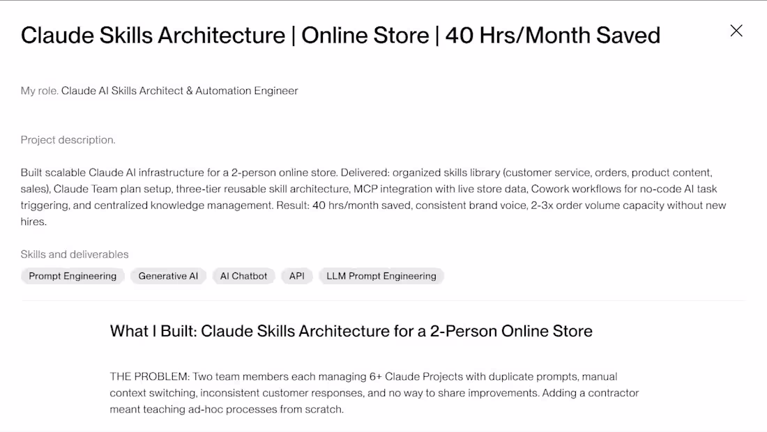 Cover image for Built a Claude Skills Architecture