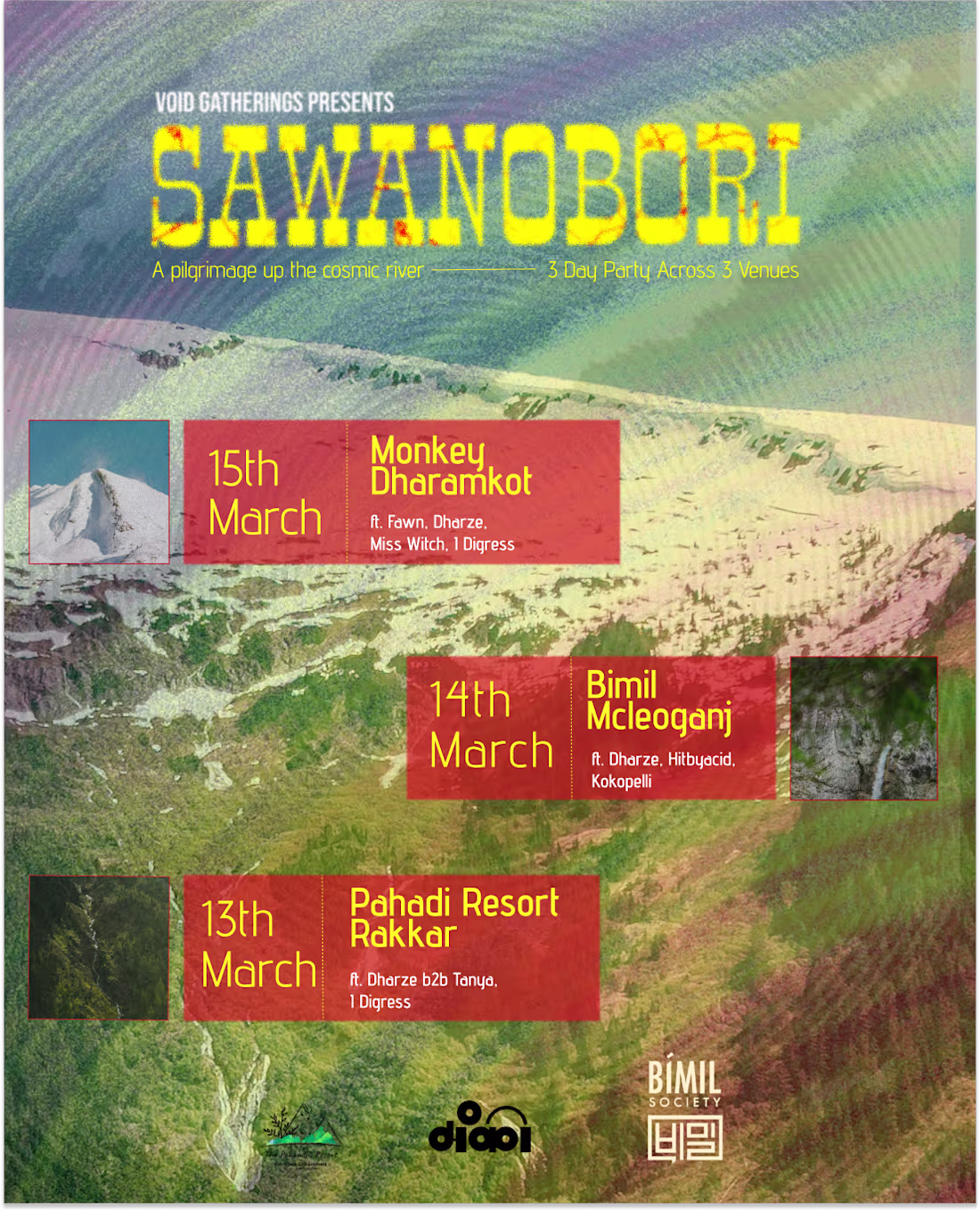 Cover image for Sawanobori — Void Gatherings Brand Identity