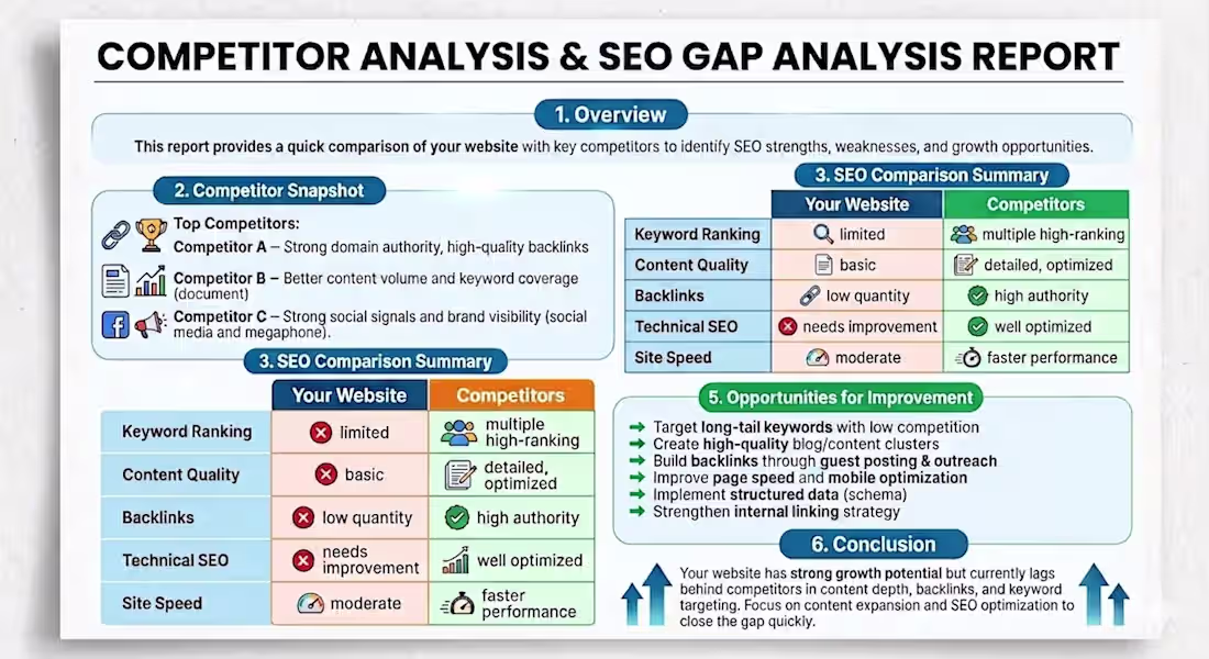 Cover image for Project 4: Competitor Analysis &
