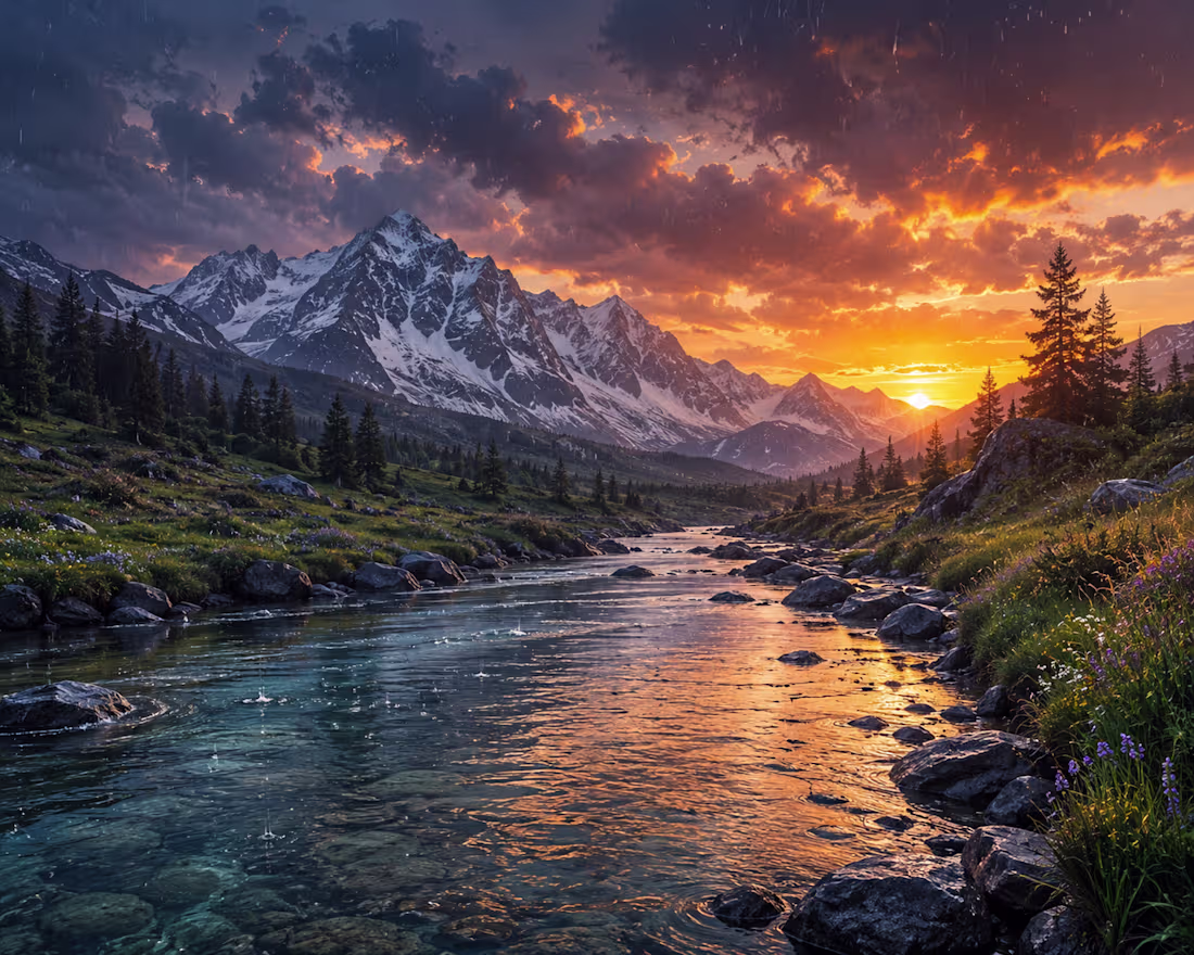 Cover image for A peaceful natural landscape featuring