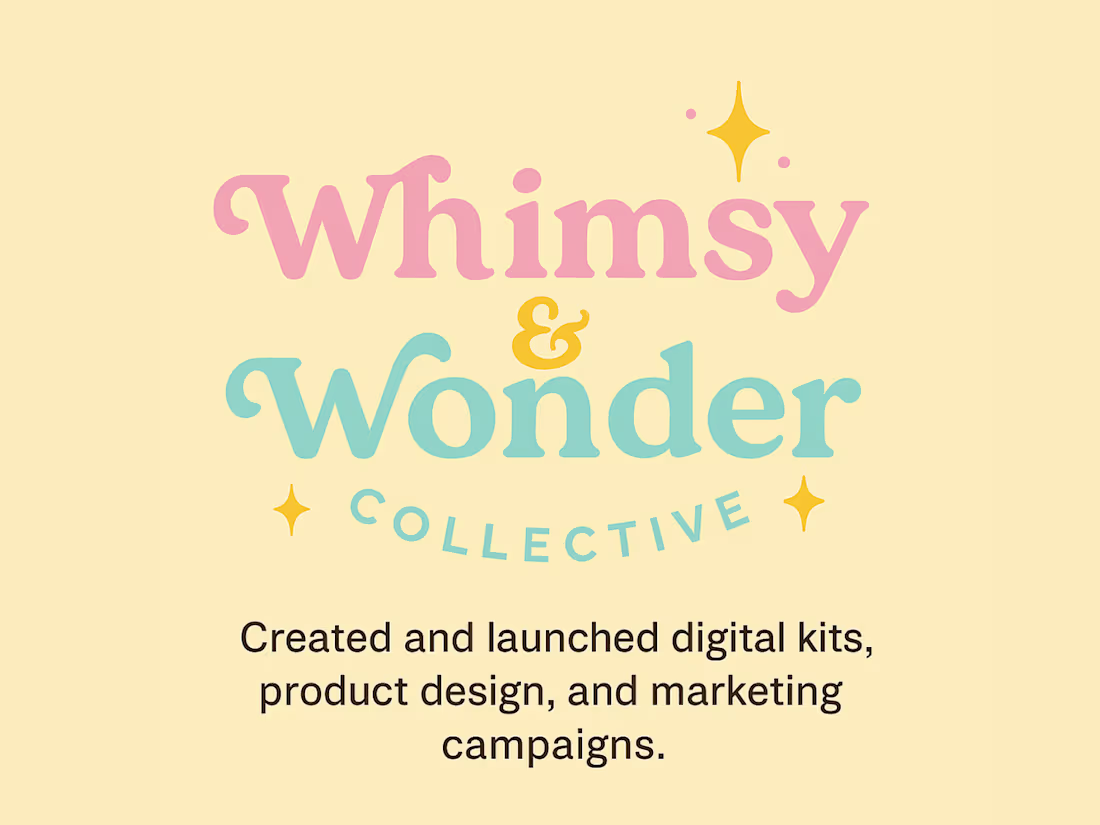 Cover image for Whimsy & Wonder Collective – Brand & Product Launch