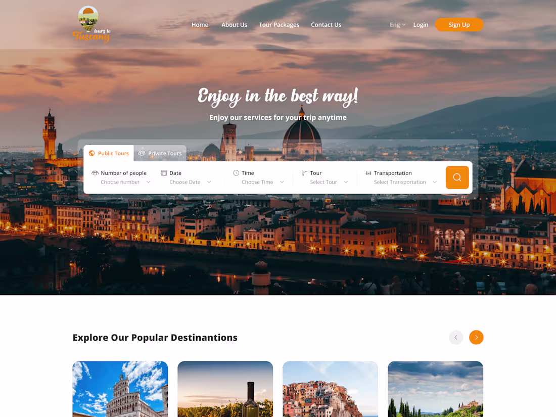 Cover image for Tuscany Travel Hub