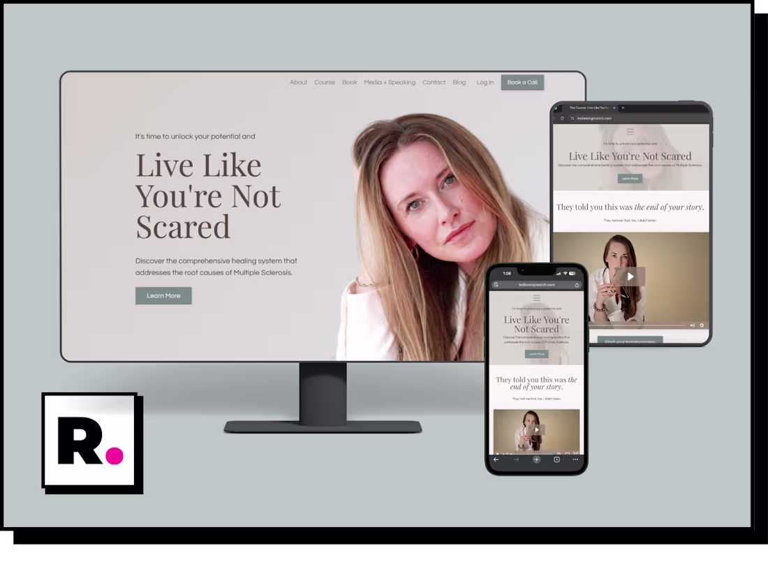 Cover image for Healing & Transformation Brand and Website Build