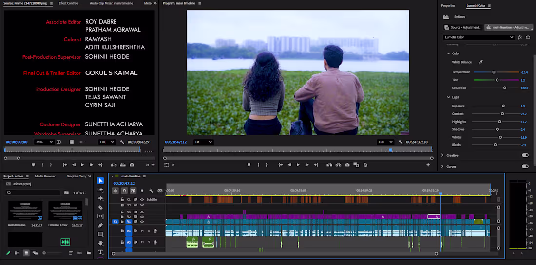 Cover image for Timeline for Ashes short film