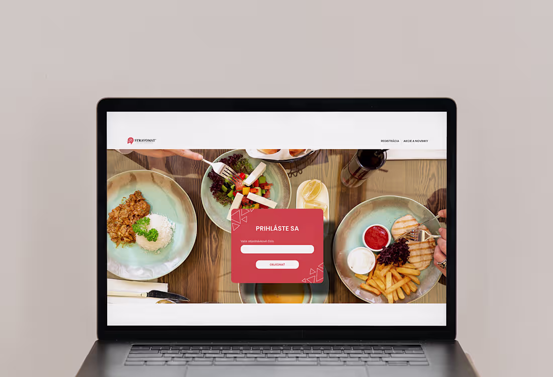 Cover image for Stravomat — Food Ordering UI/UX - Slavka Hilovska