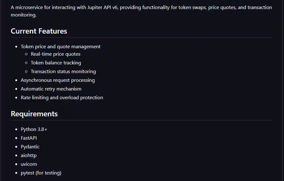 Cover image for Jupiter API Service
I've developed a