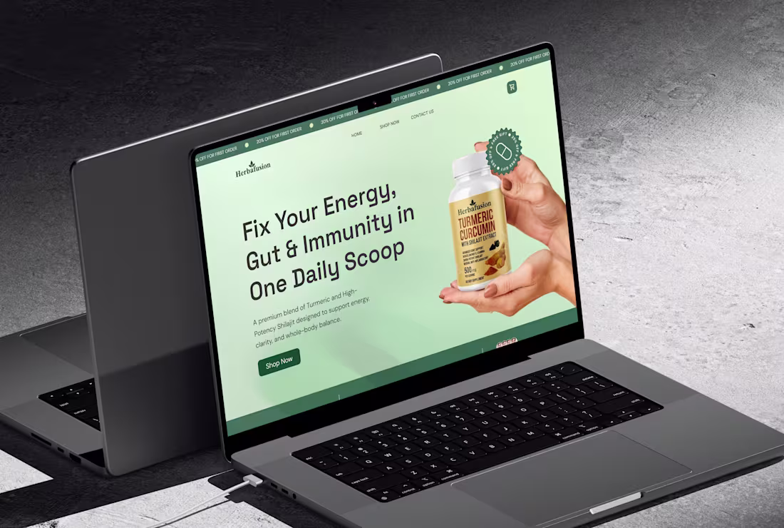 Cover image for Overview
Redesigned the Herbal Nutrition website