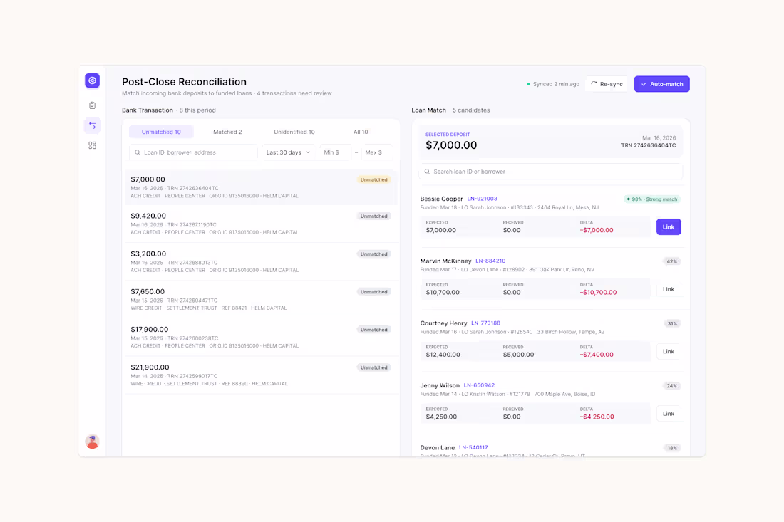 Cover image for Helm — Mortgage Operations Platform