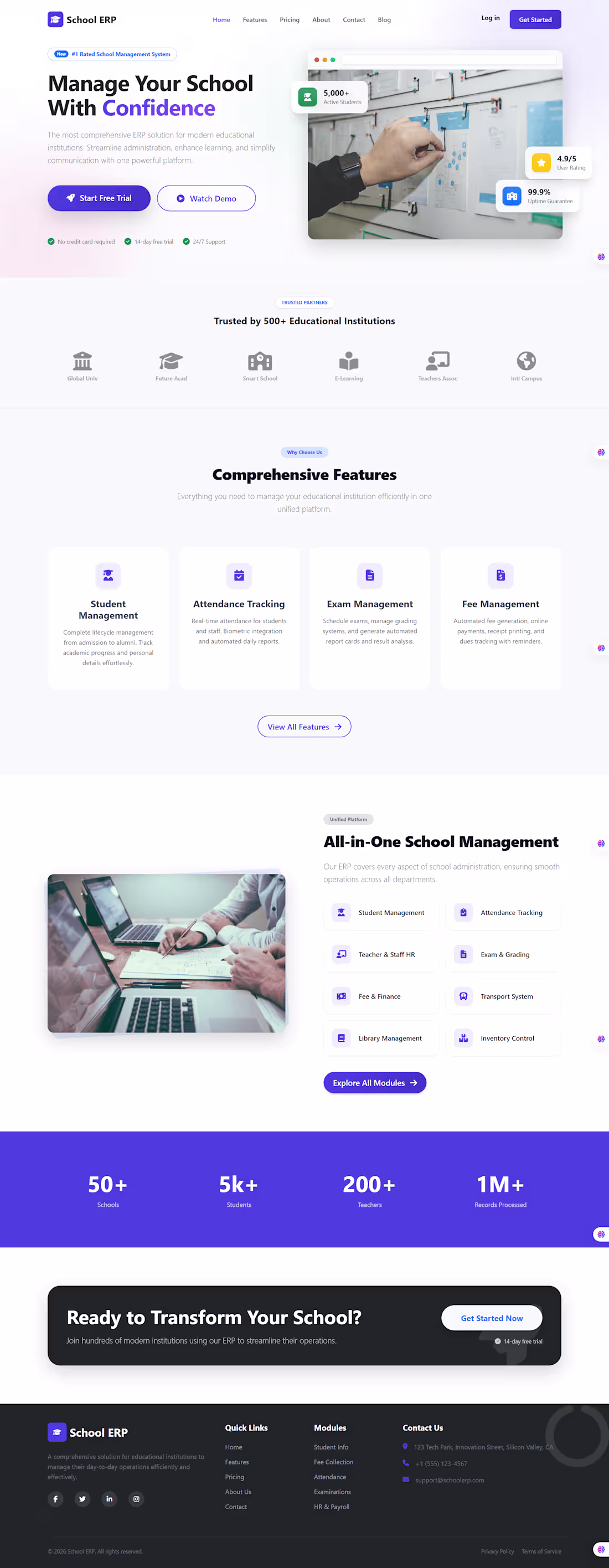 Cover image for School Management System