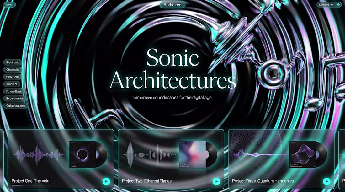 Cover image for An idea for immersive music
