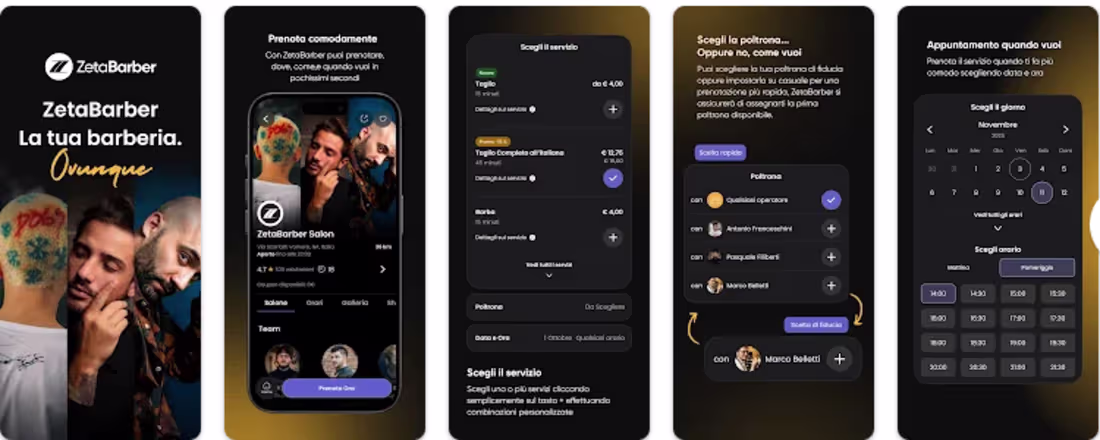 Cover image for ZetaBarber (Android & iOS) –