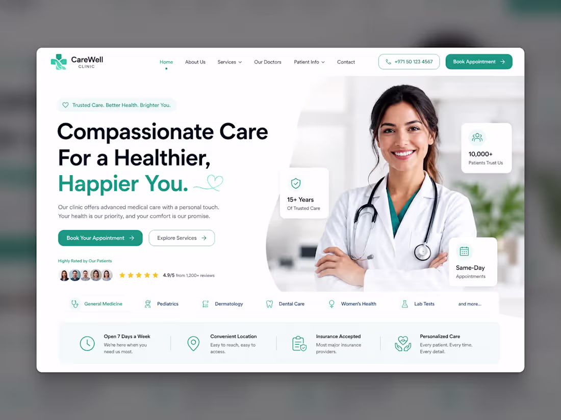 Cover image for Expert care, exactly when you