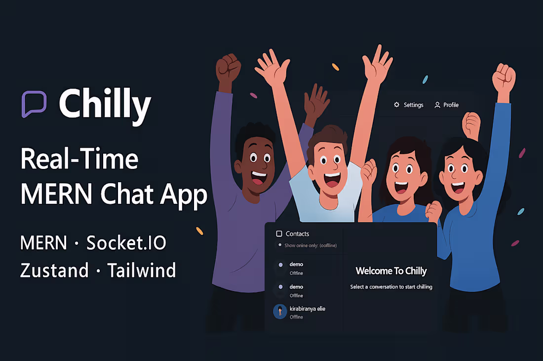 Cover image for MERN Stack Chat Application A full-featured, real-time chat ...