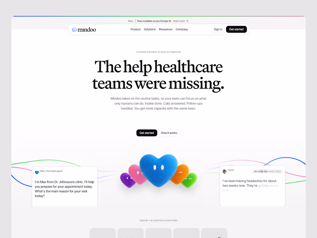Cover image for Branding + Website for Mindoo