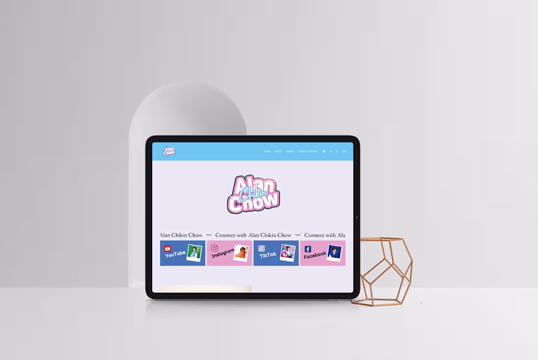 Cover image for Squarespace Landing Page