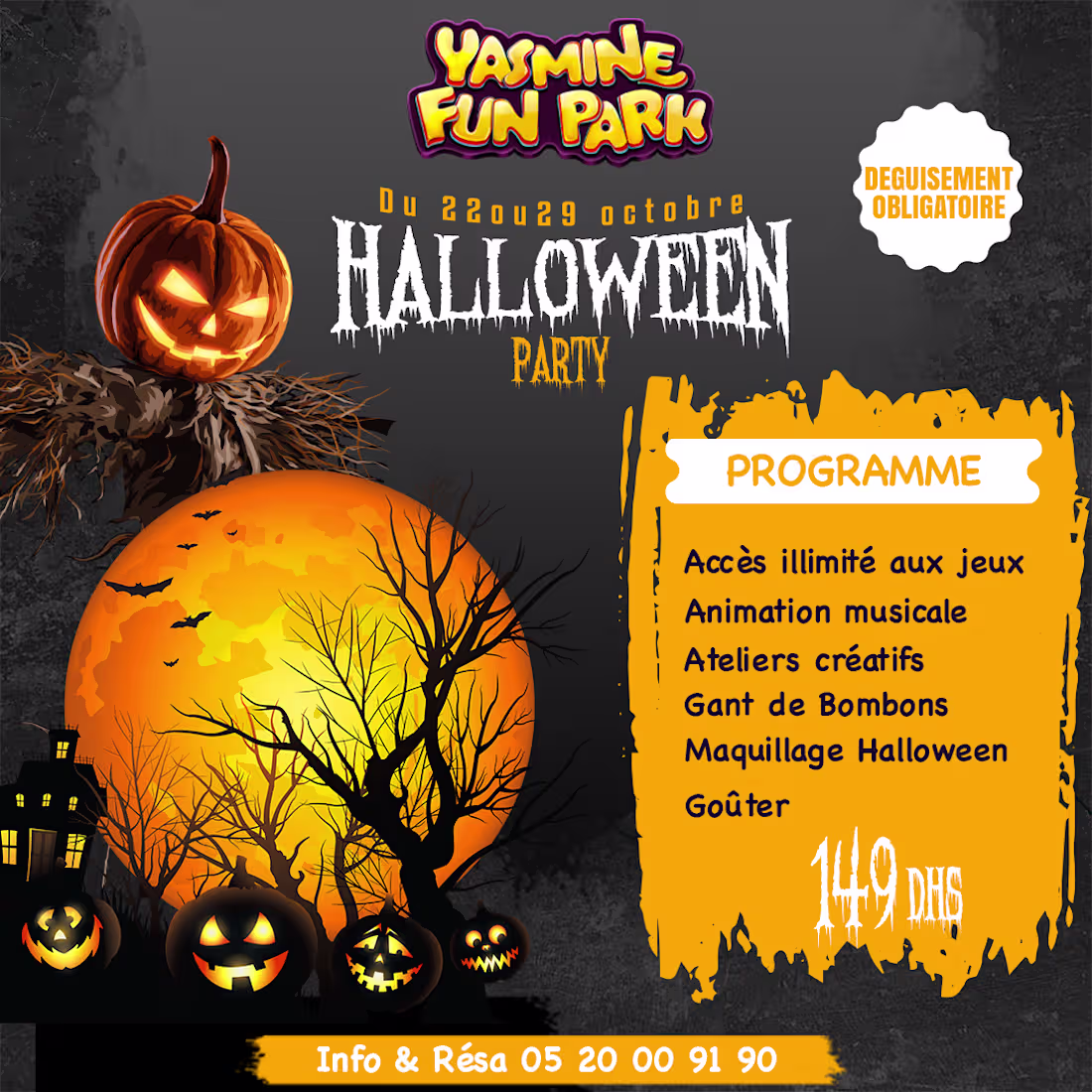 Cover image for Halloween Event Flyer