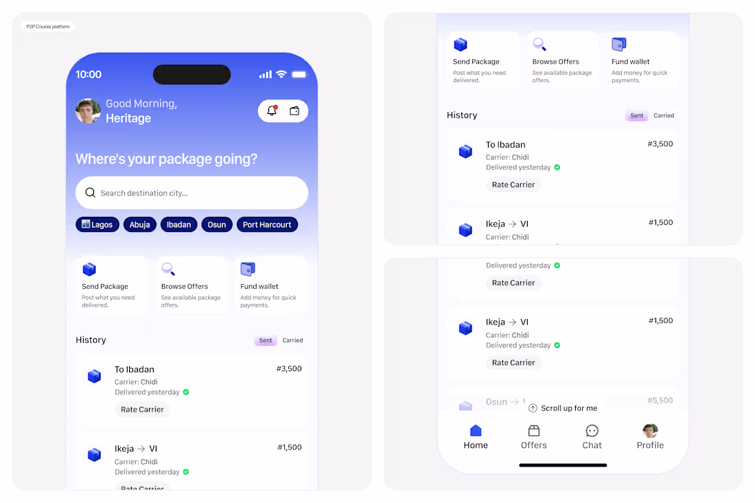 Cover image for A P2P App concept