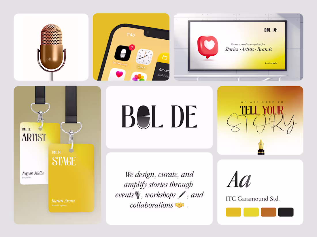 Cover image for Bolde Media - Creative Agency Website