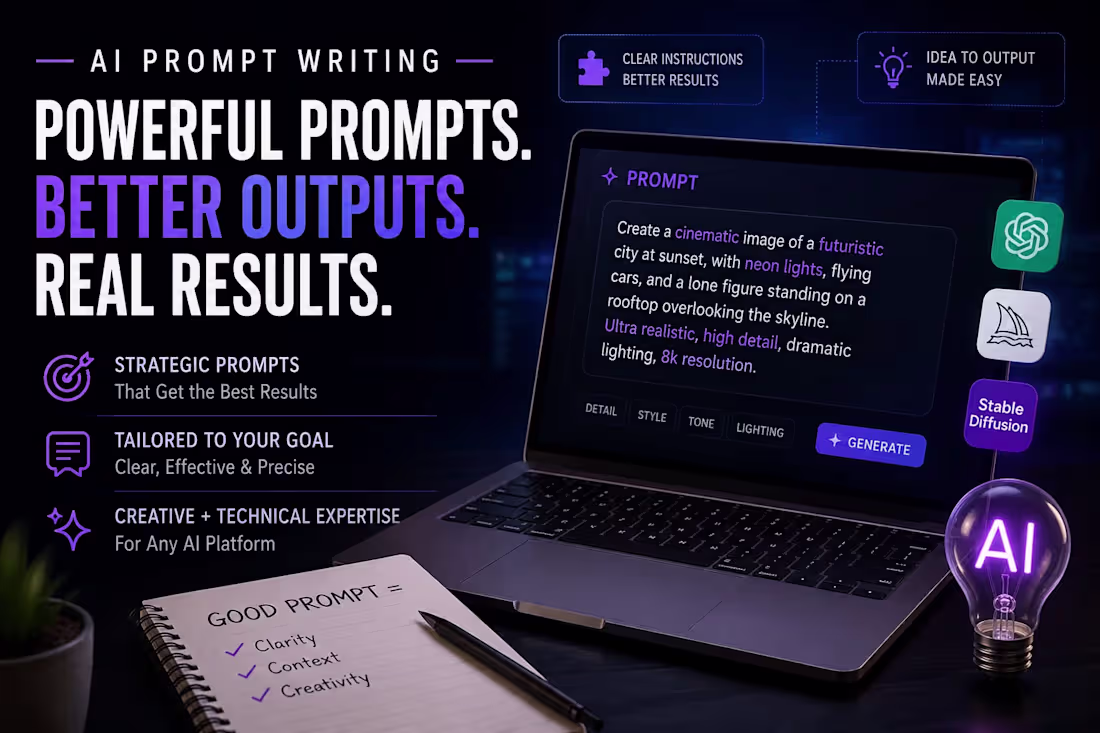 Cover image for AI Prompt Engineering
Custom Prompt Design
Workflow