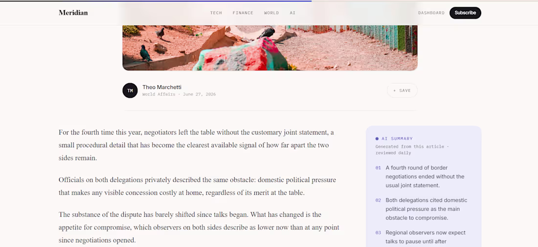 Cover image for A platform where small journalists