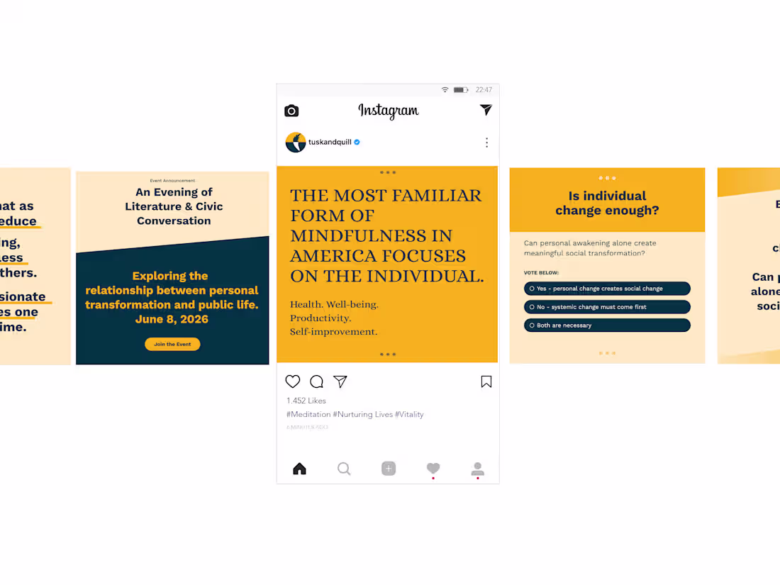Cover image for Scalable Editorial Design System for Social