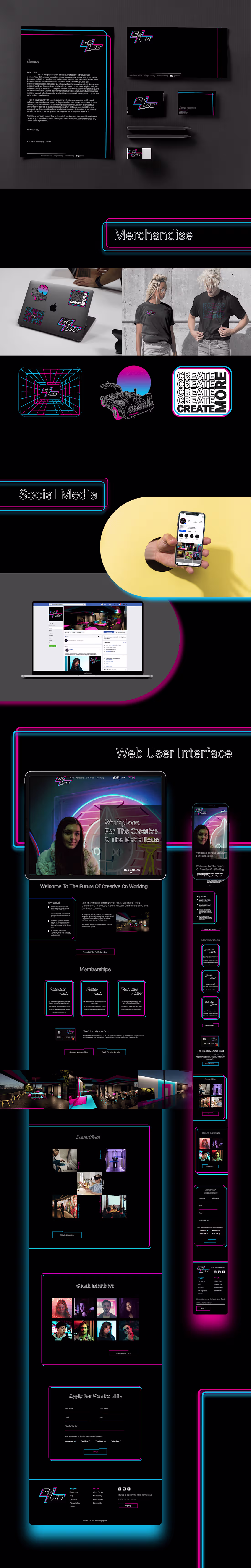 Cover image for CoLab Visual Deisgn (Brand Identity + Web UI)