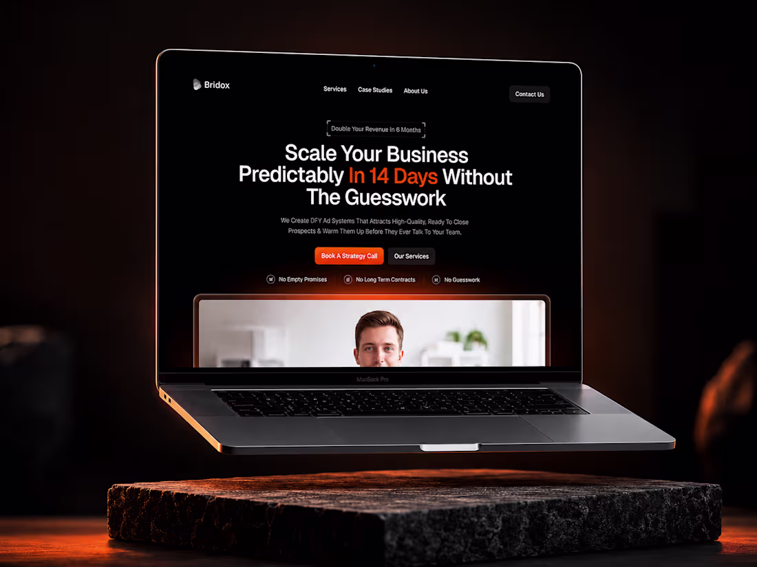 Cover image for BEFORE: "We help businesses grow"
AFTER: