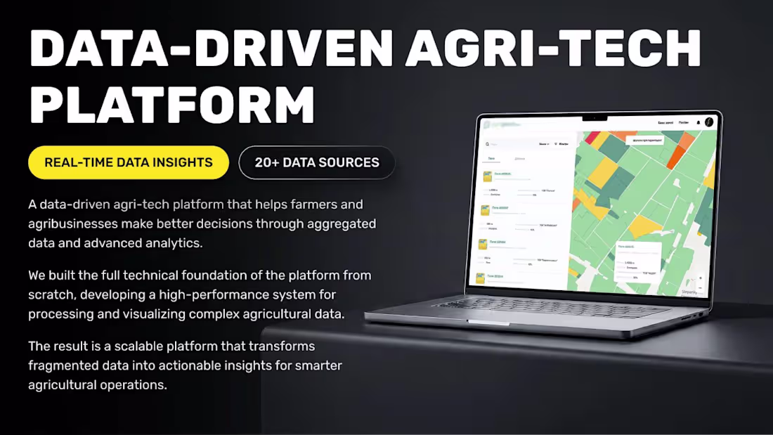 Cover image for 🌾AI-Powered AgTech Platform for Land Intelligence