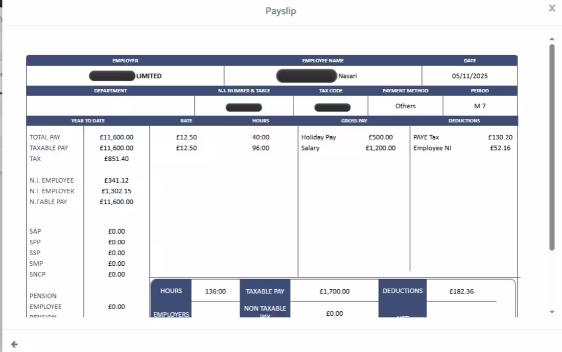 Cover image for UK Payroll & PAYE —