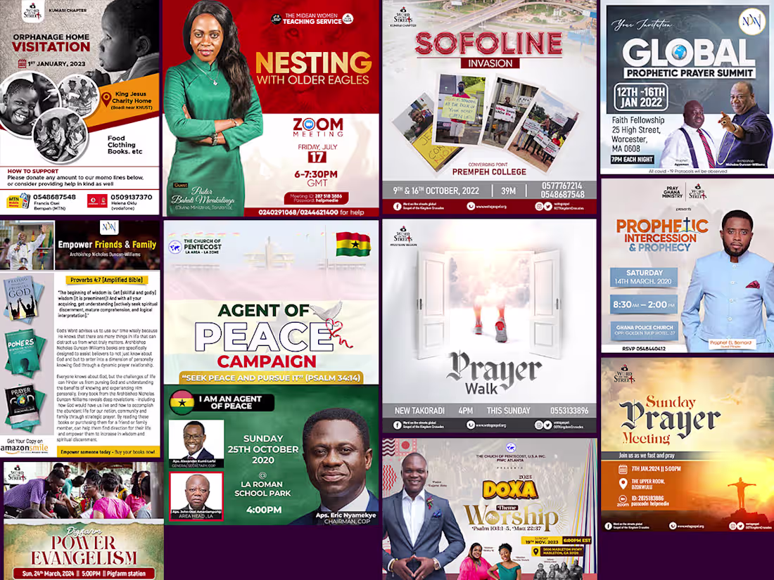 Cover image for   Boost Church Attendance and Events with Pro Flyer Design
