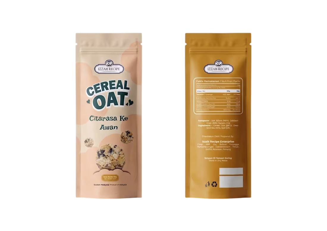 Cover image for Cereal Oat - Stand Pouch