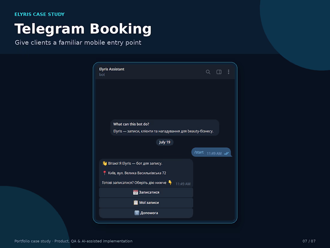 Cover image for Give clients a familiar mobile entry point for starting or c...