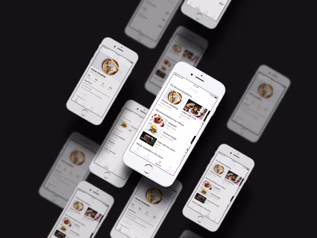 Cover image for Food app Concept