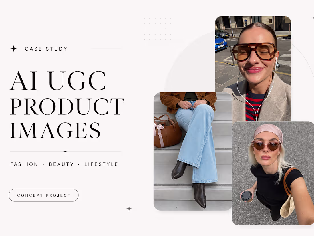 Cover image for AI UGC Product Images — Fashion & Lifestyle