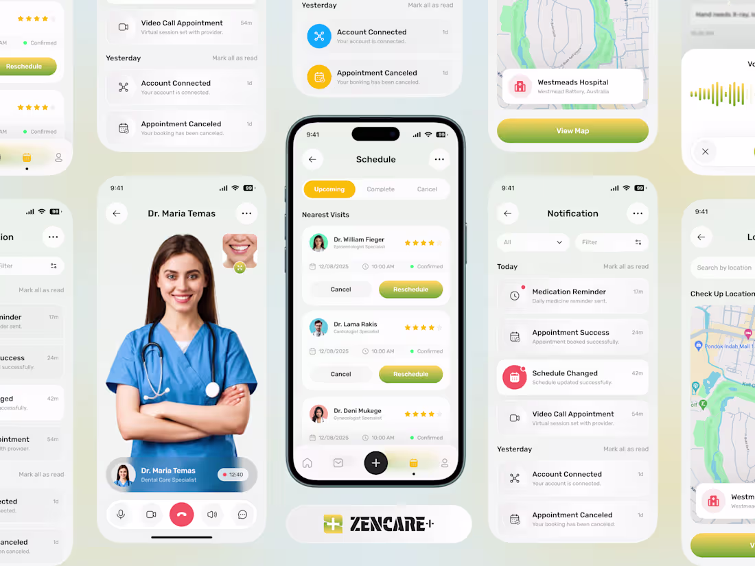 Cover image for Empowering Health Care Mobile App