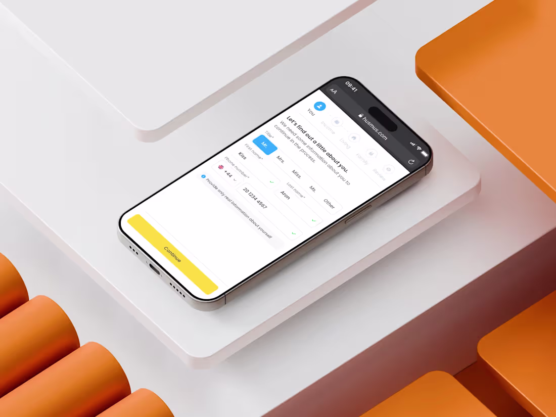 Cover image for Husmus I Fintech Platform Design