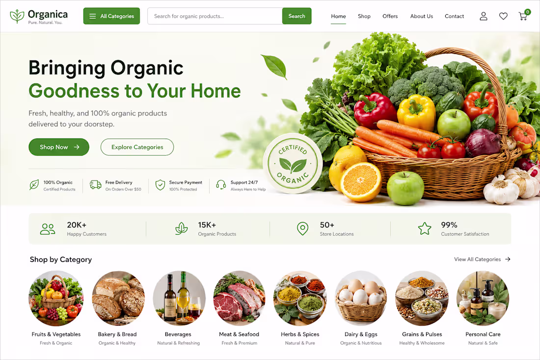 Cover image for Bringing Organic Goodness to Your