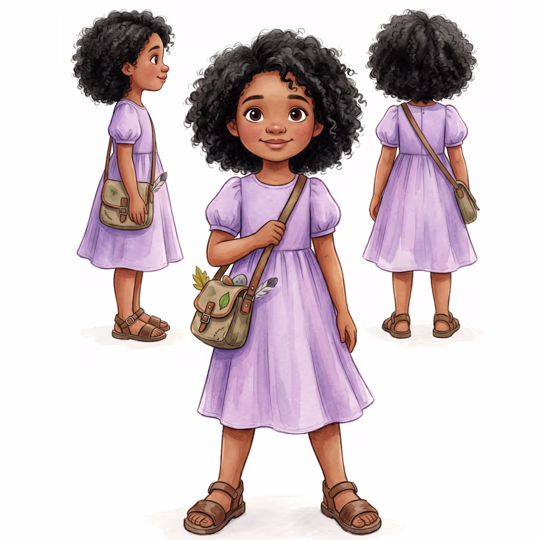 Cover image for Project Description
This character design sheet