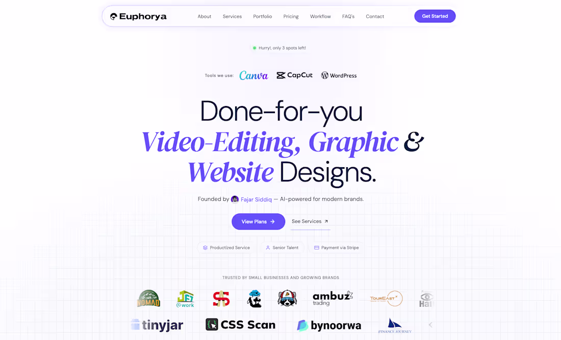 Cover image for https://euphoryadesign.com (https://euphoryadesign.com/)