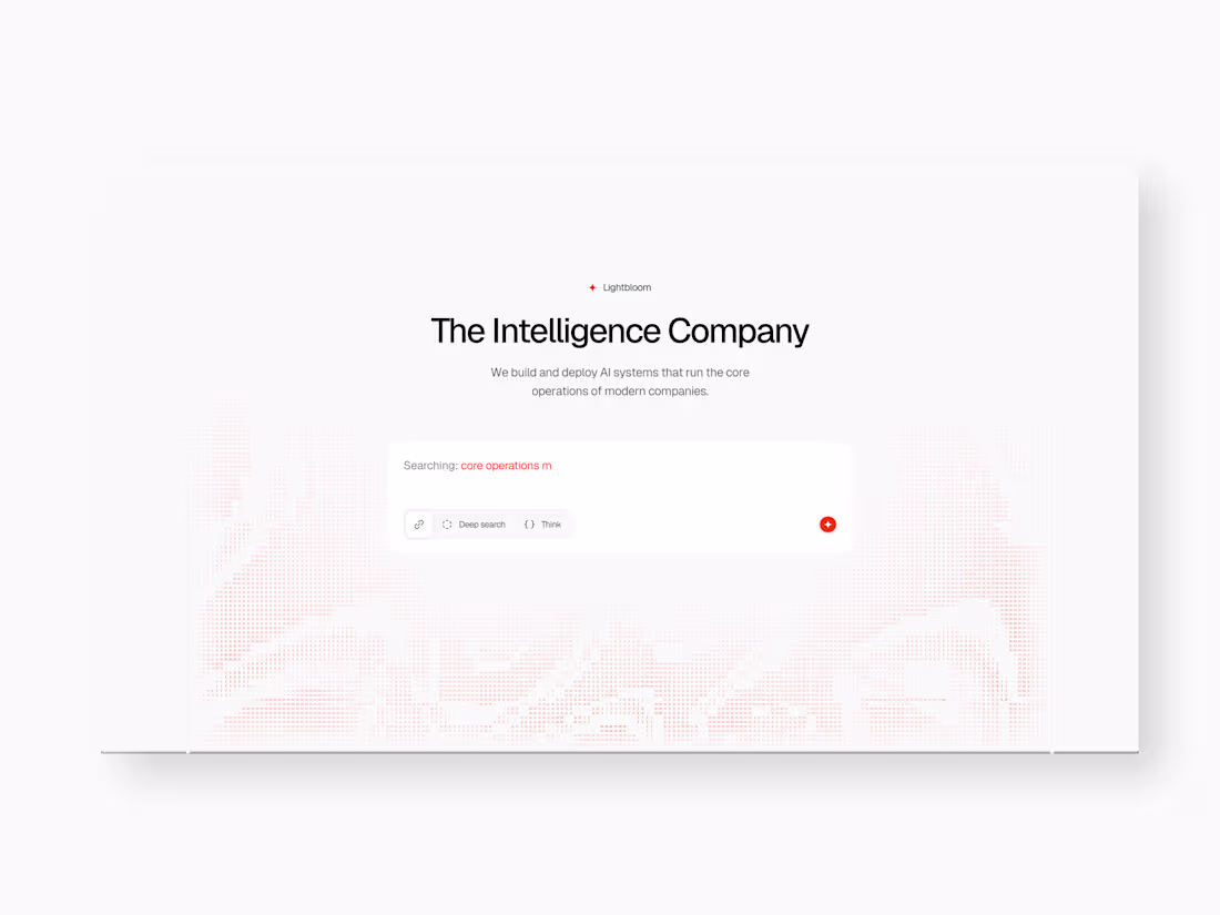 Cover image for Lightbloom: The Intelligence Company