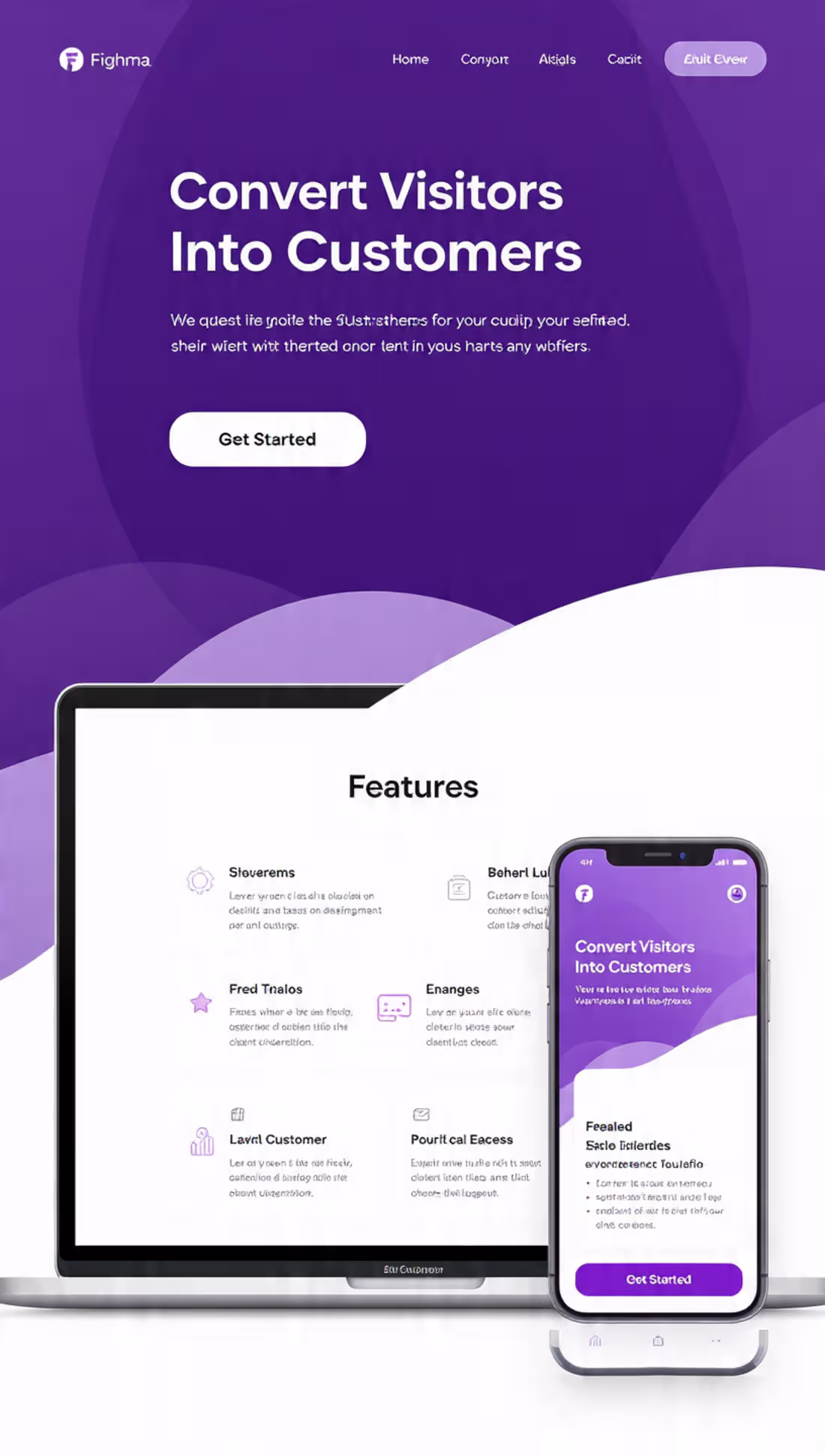 Cover image for SaaS Landing Page Design in