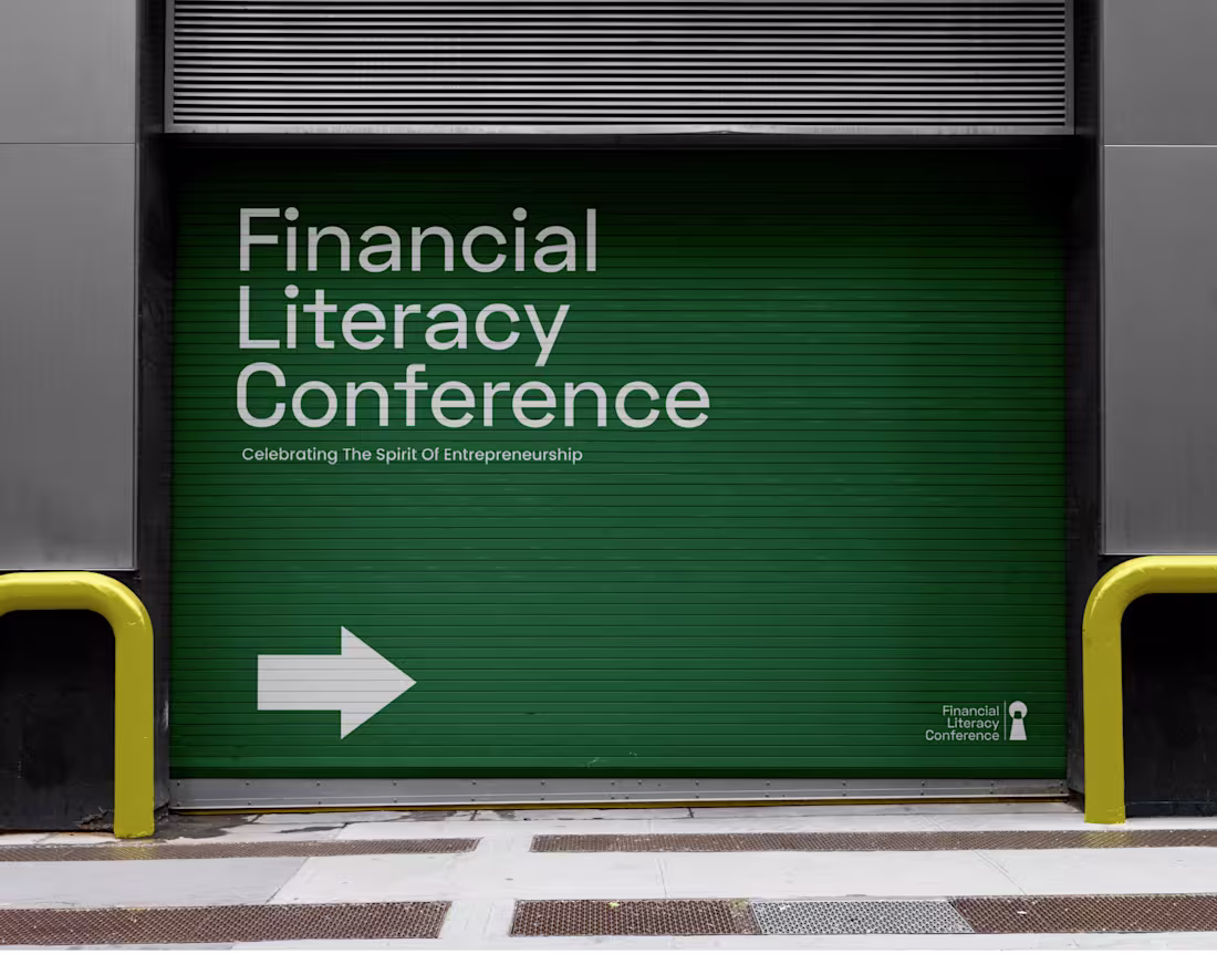Cover image for Event Branding for The Financial Literacy Conference.