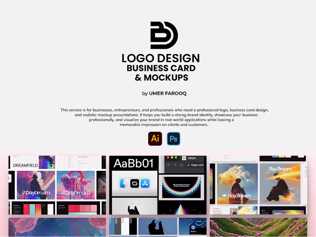 Cover image for Logo Design, Business Card Design