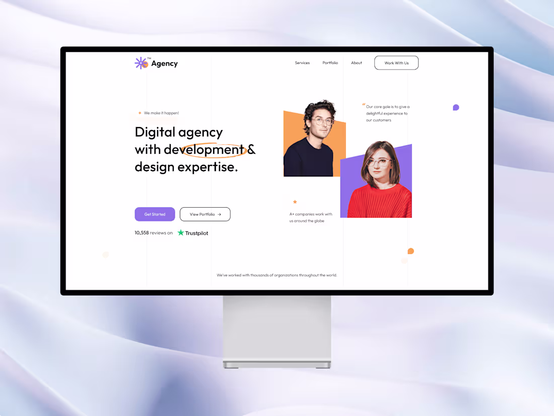 Cover image for Wordpress Digital Agency Theme Design