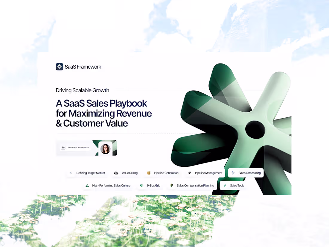 Cover image for Branded Sales Enablement & Pitch Deck: SaaS Framework