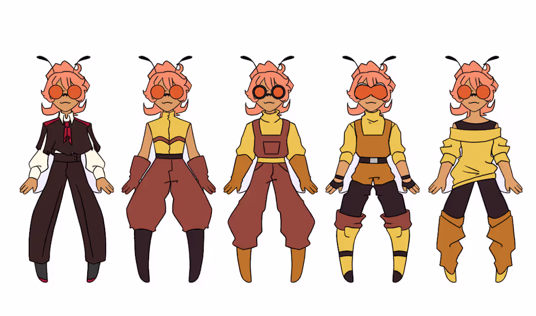 Cover image for Character design alts (Bibi)