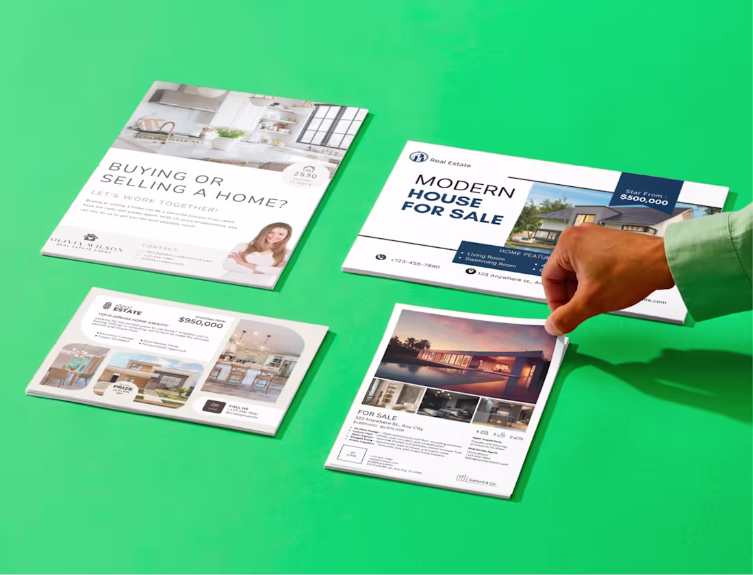 Cover image for Print custom flyers